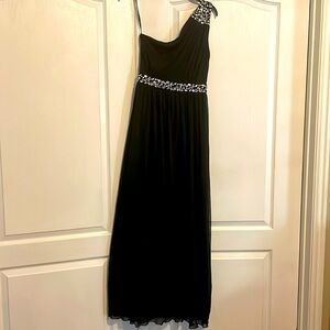 Black, Size 7 Beaded Prom Dress